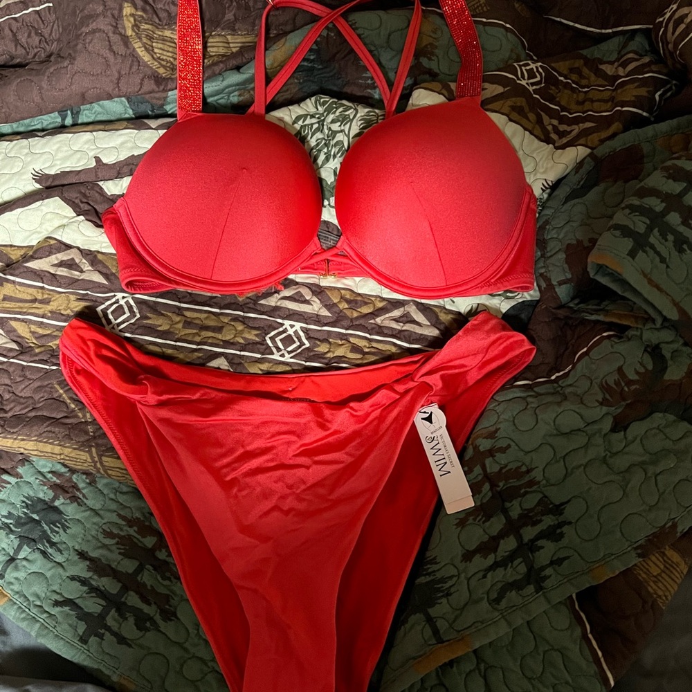 Victoria's Secret Red Bikini Set